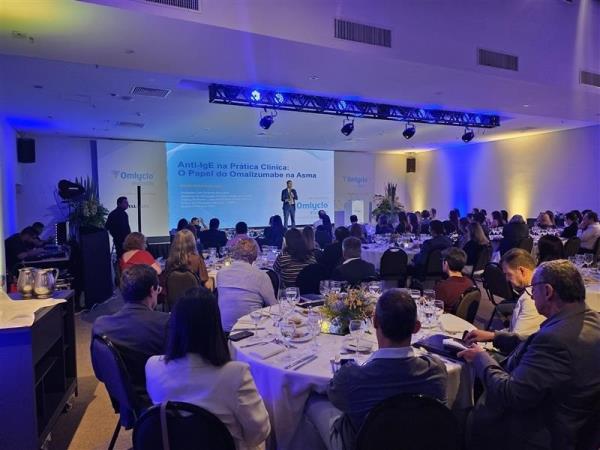 The launch event for Celltrion's autoimmune disease treatment Omlyco in Brazil (Celltrion)